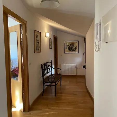 ático Con Chimenea En Apartamento *
