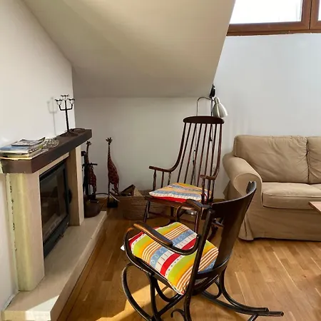 ático Con Chimenea En *